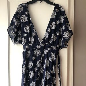 Floral printed dress